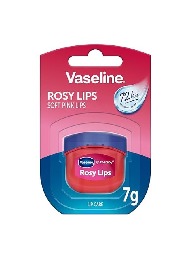 فازلين للعناية بالشفاه، لون وردي فاتح، 7 غرام - Image 1